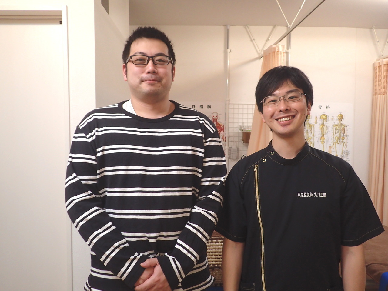 腰痛がなくなった患者様と院長